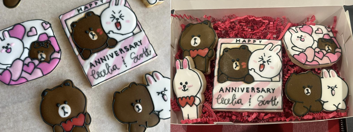 Anniversary Cookie Box