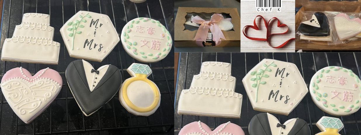 Wedding Cookie Box