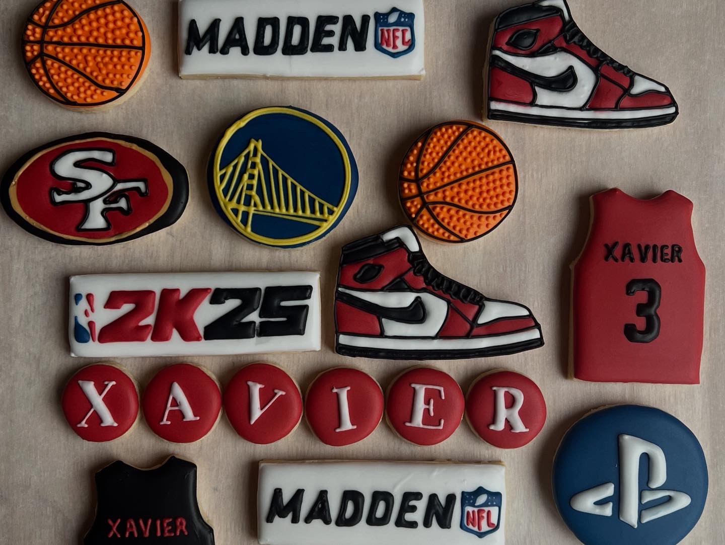 Xavier's Graduation Cookie